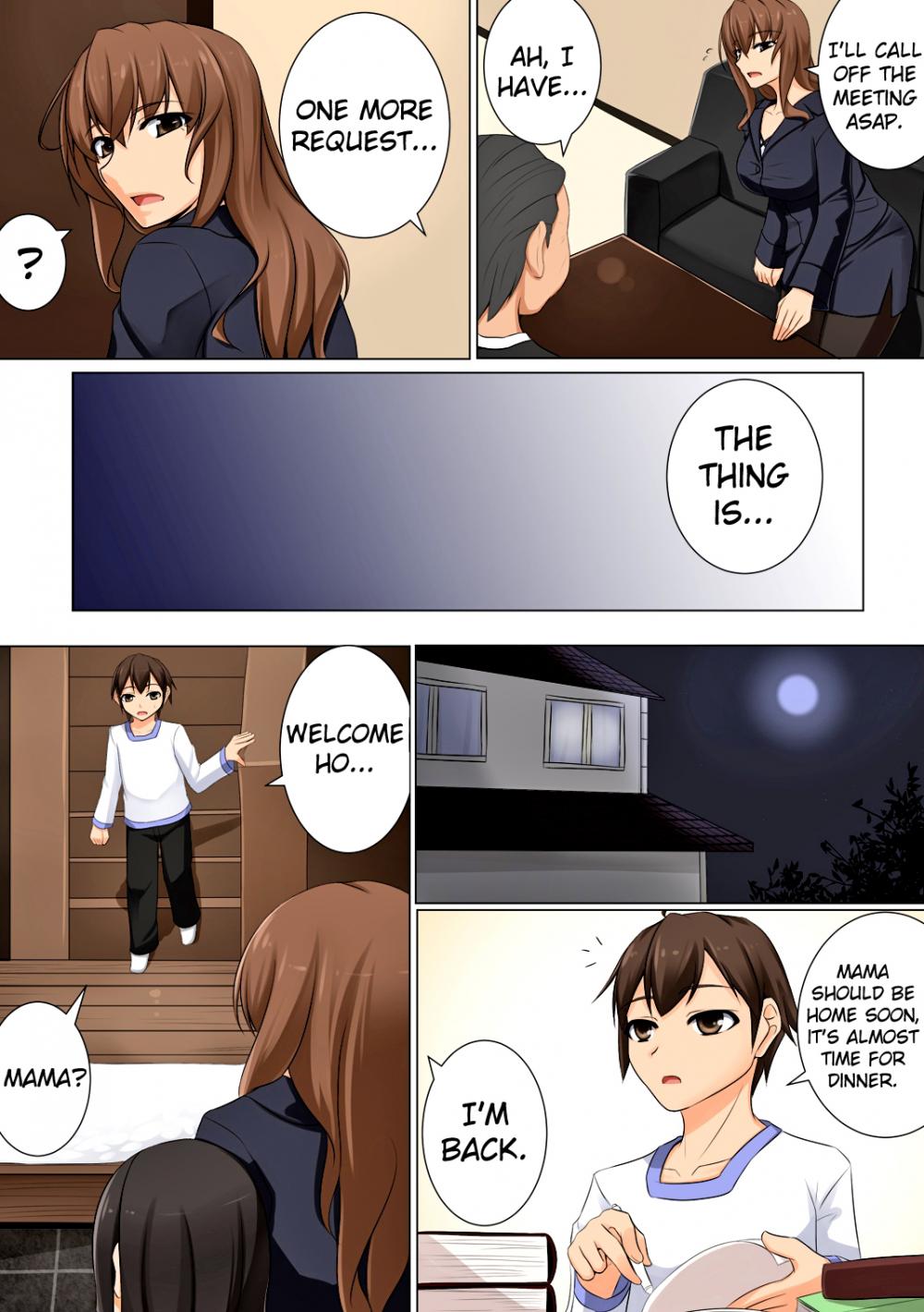 Hentai Manga Comic-Hidden Sex Entertainment Mama - My Loving Mom Was Entrusted with the President's Son and Had Been Captivated by His Cock-Read-6